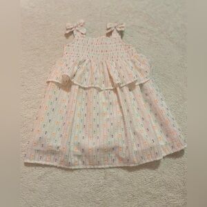 Cat & Jack Pastel Patterned Kids Dress